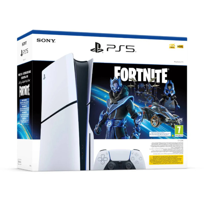 Sony PlayStation 5 Disc Edition Fortnite Bundle -  جهاز ألعاب